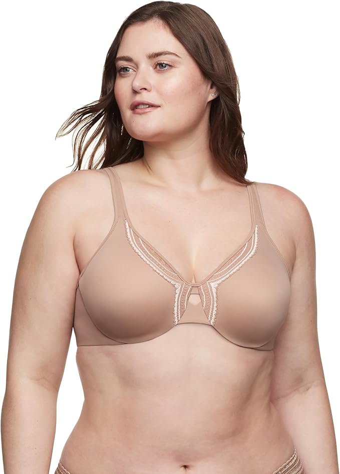 OLGA Butterfly Effect Minimizer Bra TOASTED ALMOND 38D
