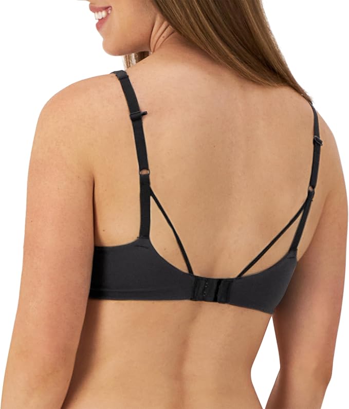 MAIDENFORM Everyday Luxe Full Coverage Convertible Underwire Bra BLACK 36A