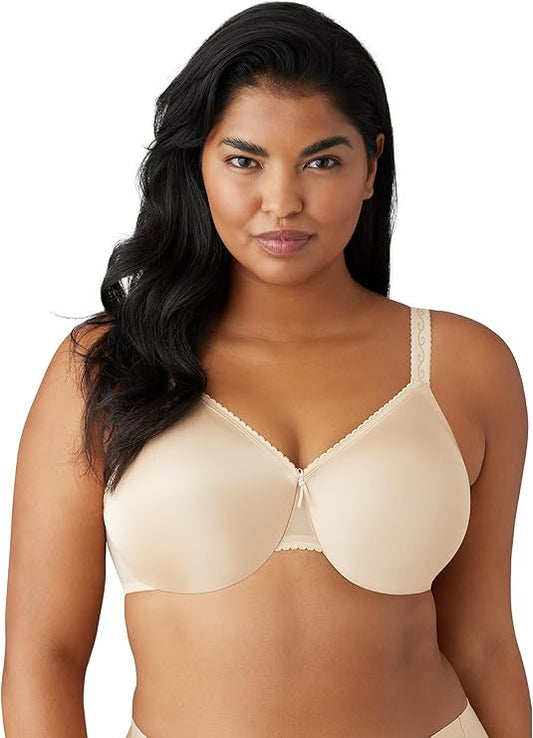 WACOAL Simple Shaping Unlined Full Coverage Minimizer Bra NUDE 34DDD
