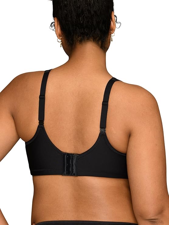 VANITY FAIR Medium Impact Sports Bras BLACK 36DD