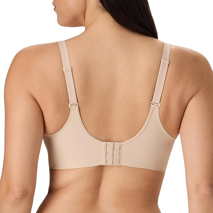 MAIDENFORM Comfort Devotion Dreamwire Back Smoothing Underwire ALMOND 40C