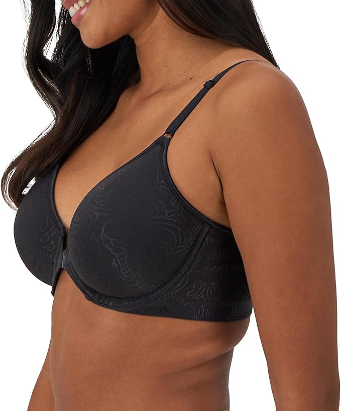 BALI Comfort Revolution Front Close Bras BLACK 38C