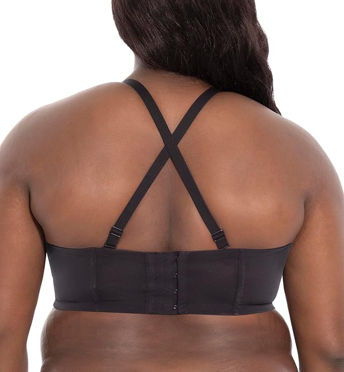 GODDESS Verity Underwire Strapless Bra BLACK 36G