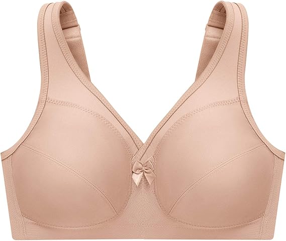 GLAMORISE MagicLift Active Support Bra Wirefree CAFE 40D