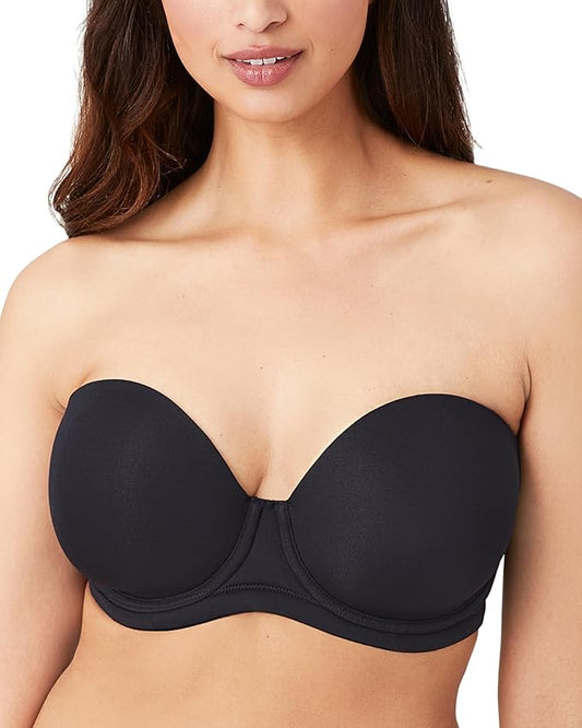 WACOAL Red Carpet Strapless Convertible Bra BLACK 38DD