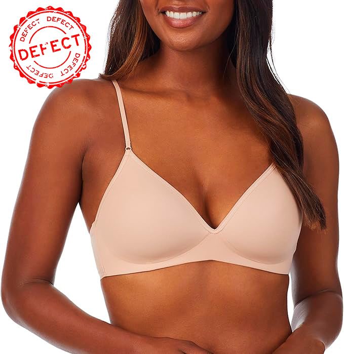 NWD ONGOSSAMER Next to Nothing Micro Wirefree Bra CHAMPAGNE 36B