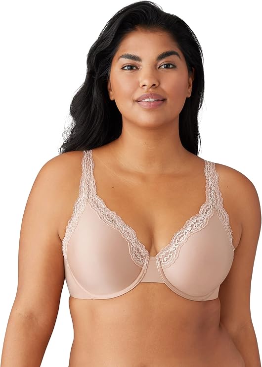 NWD WACOAL Softly Styled Unlined Mid Coverage Underwire Bra NUDE 38D