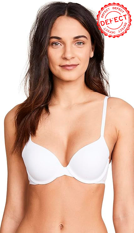 NWD CALVIN KLEIN Perfectly Fit Modern T-Shirt Bra WHITE 38C