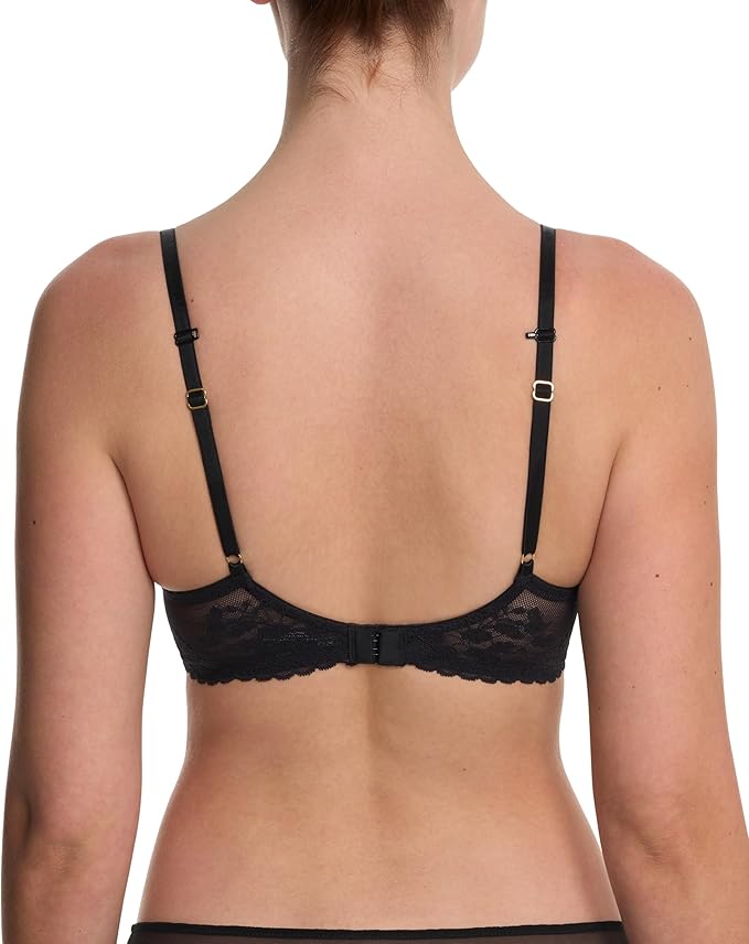 NATORI Cherry Blossom Convertible Contour Bra BLACK 32C
