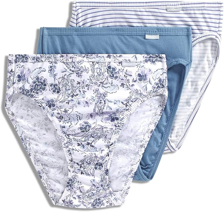 JOCKEY Underwear Elance French Cut, 3 Pack ASSORTED 9