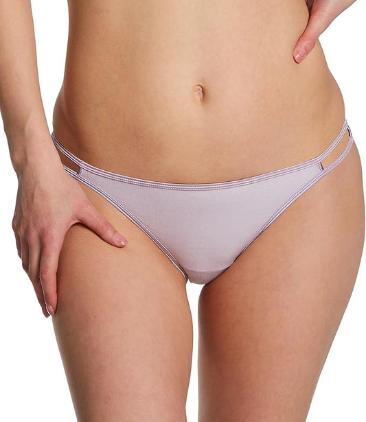 VANITY FAIR Illumination String Bikini PURPLE XL