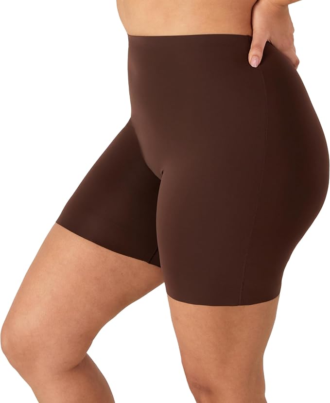MAIDENFORM Shaping Shorty, Firm Control Shaping Shorts JUST BROWN M