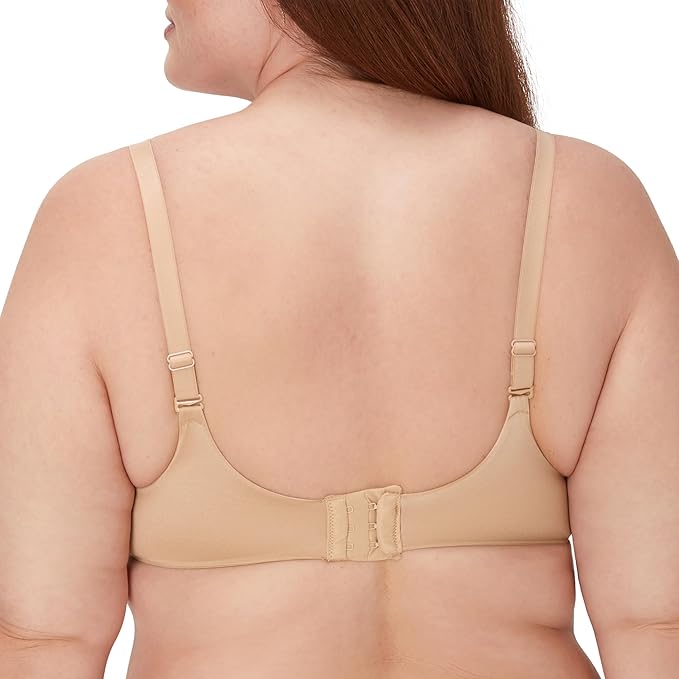 MAIDENFORM Comfort Devotion Underwire Bra, Convertible T-shirt Bra BEIGE 36D