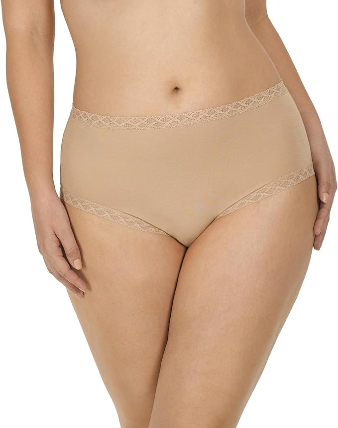 NATORI Bliss Full Brief 6-Pack BLACK/BROWN L