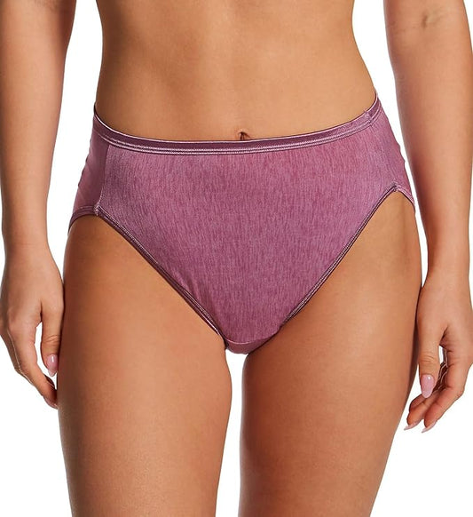 NWD VANITY FAIR Illumination Hi-Cut Brief Panty PURPLE XL