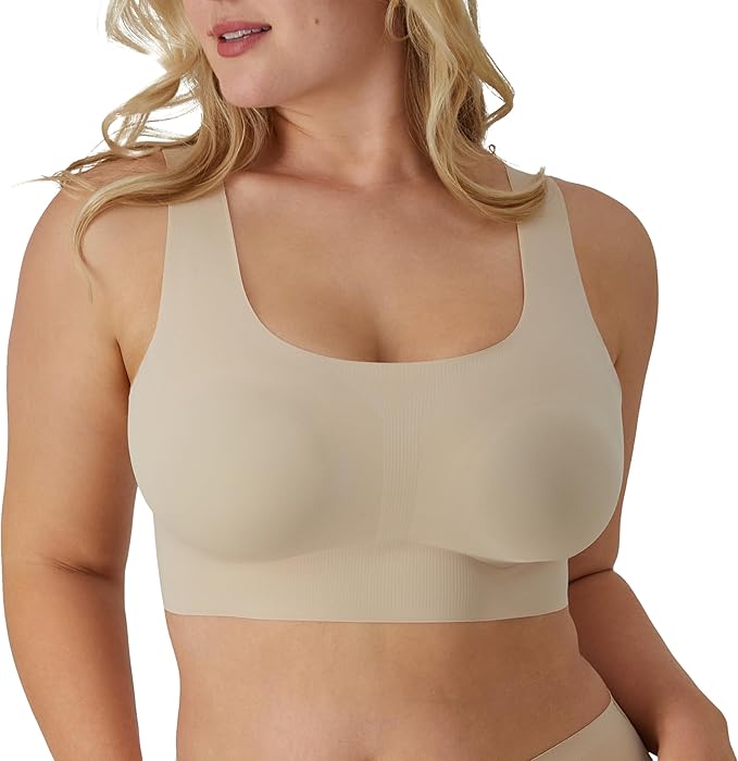 BALI Wireless Bra, Comfort Revolution Easylite T-Shirt Bras NUDE M