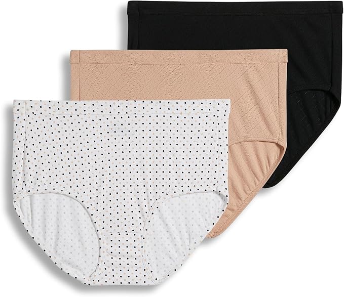 JOCKEY Underwear Elance Breathe Brief - 3 Pack MULTICOLOR 8