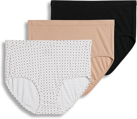 JOCKEY Underwear Elance Breathe Brief - 3 Pack MULTICOLOR 8