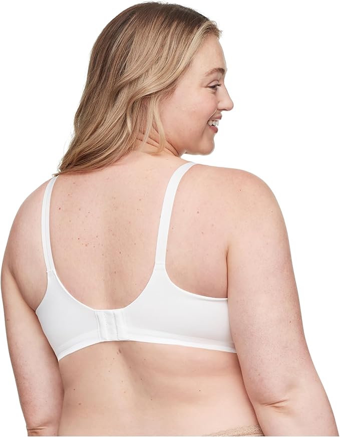 WARNER'S Play It Cool Wire-Free Contour Bra WHITE 38B