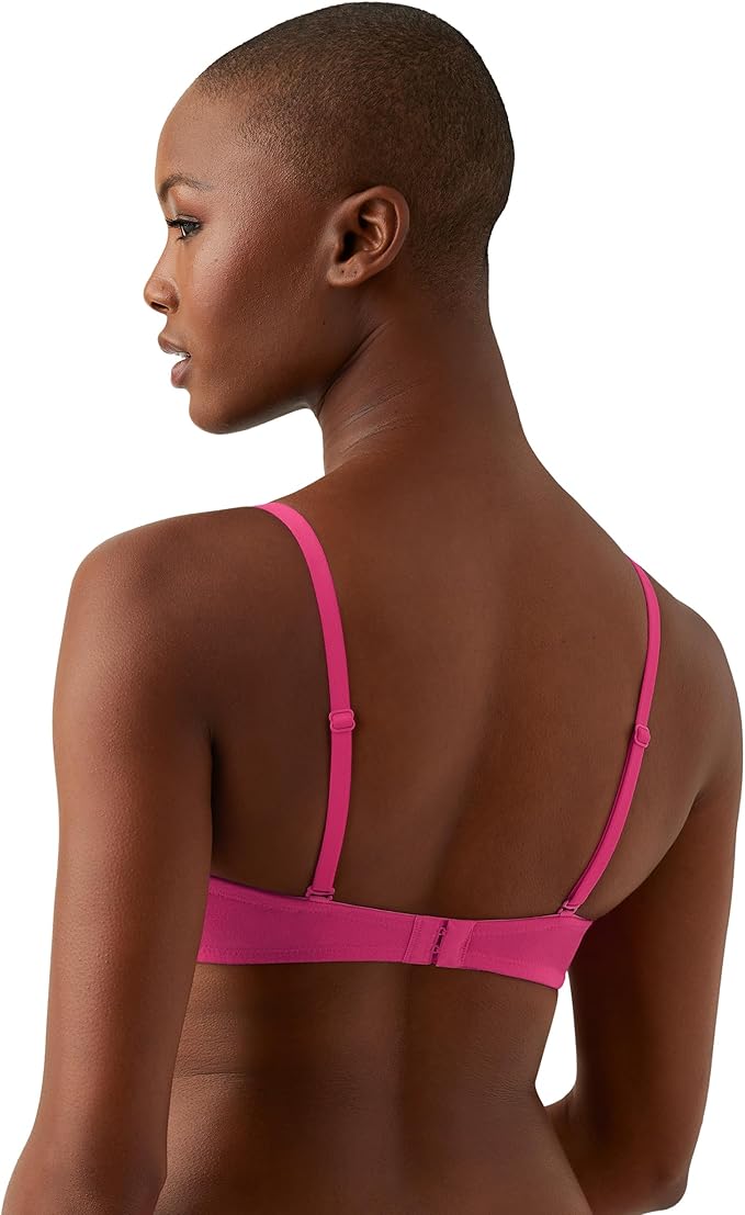 B.TEMPT´D Cotton to a Tee Plunge Convertible T-Shirt Bra PINK