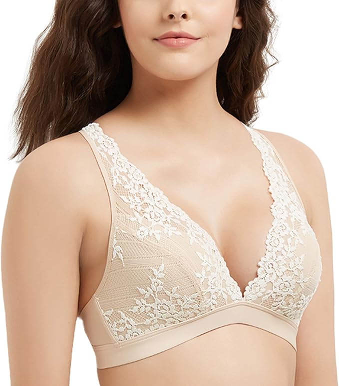 WACOAL Embrace Lace Bralette SAND 42