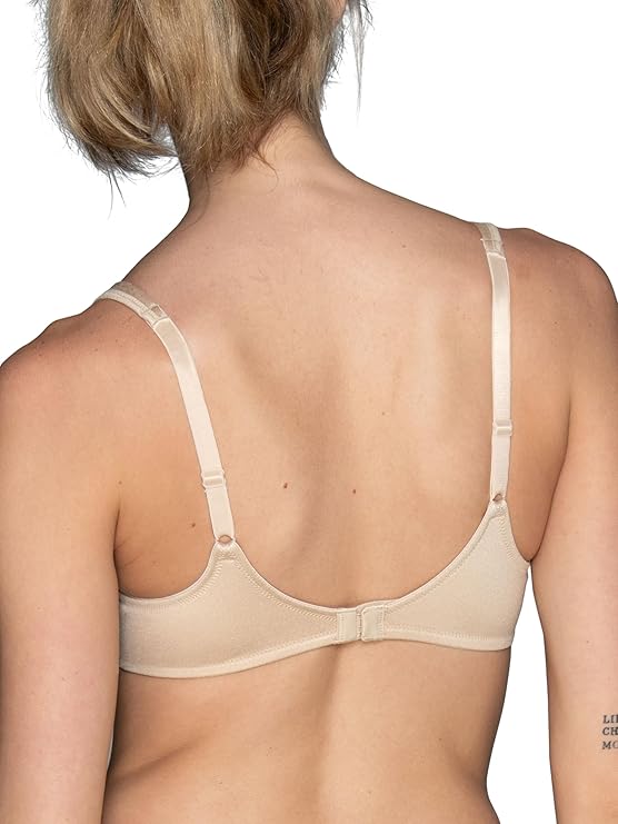 VANITY FAIR T-Shirt Bra Body Shine Full Coverage Lightly Lined BEIGE 36C