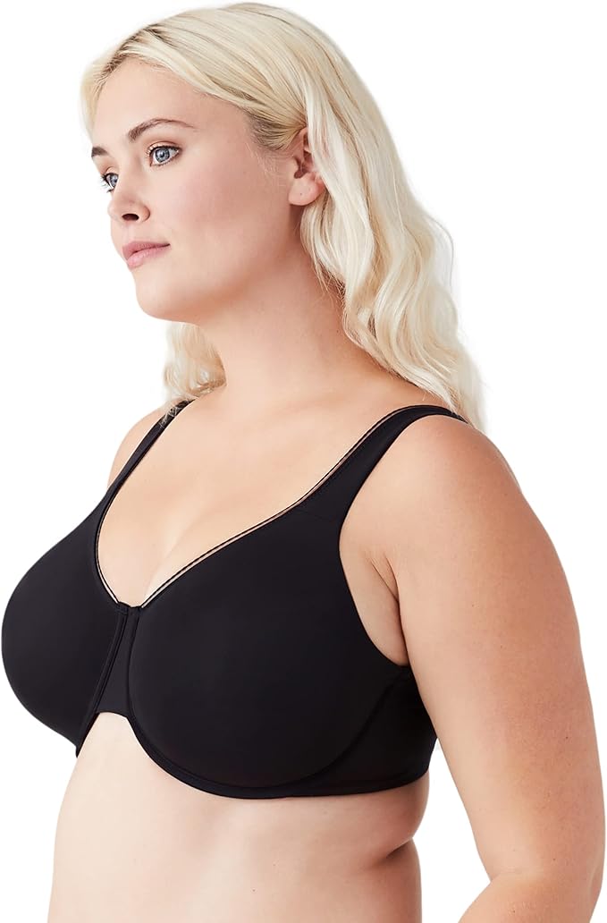 WACOAL High Standards Underwire Bra BLACK 38DDD