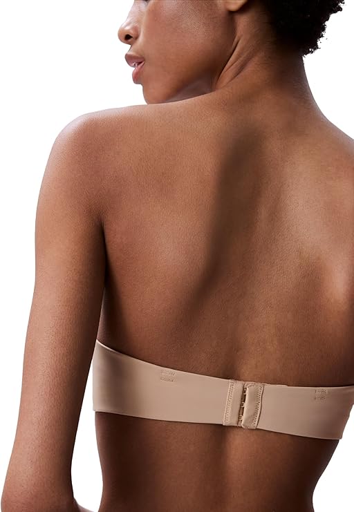 CALVIN KLEIN Perfectly Fit Strapless Convertible Push-Up Bra BARE 30C