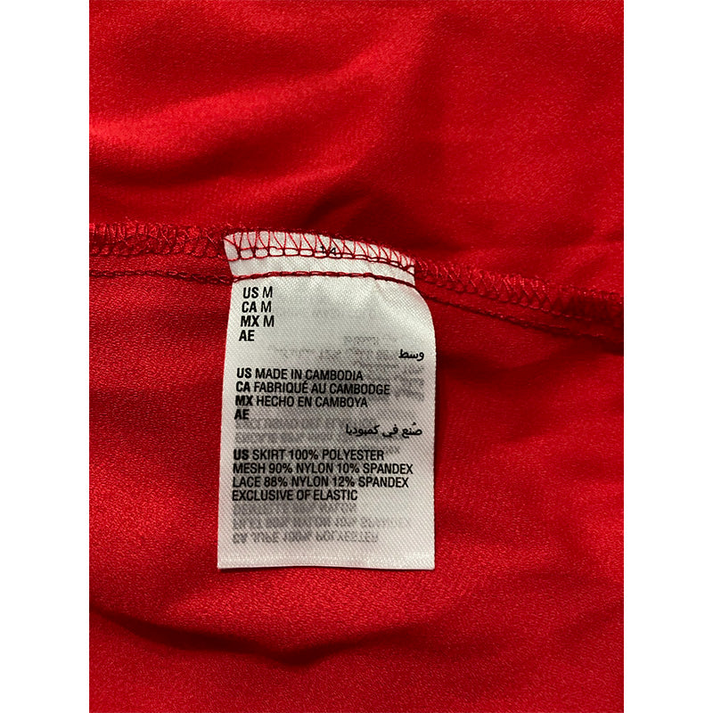 INC Lace & Chiffon Nightgown Ski Patrol M