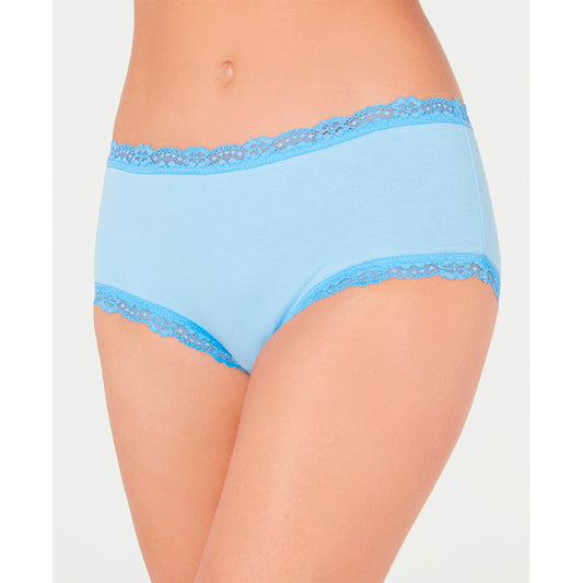 Jenni Lace Trim Hipster Underwear Blue 3XL