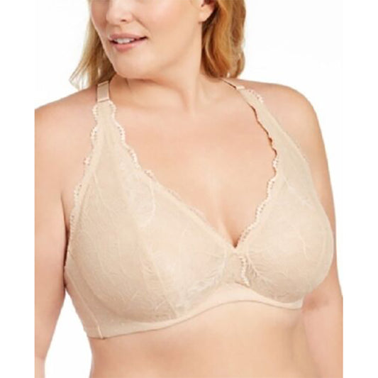 INC  Lace Halter-Back Bralette XL