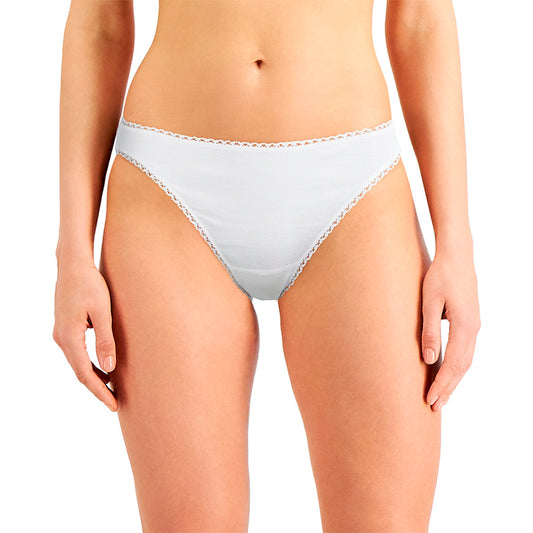 Charter Club Everyday Cotton Bikini Underwear White XL