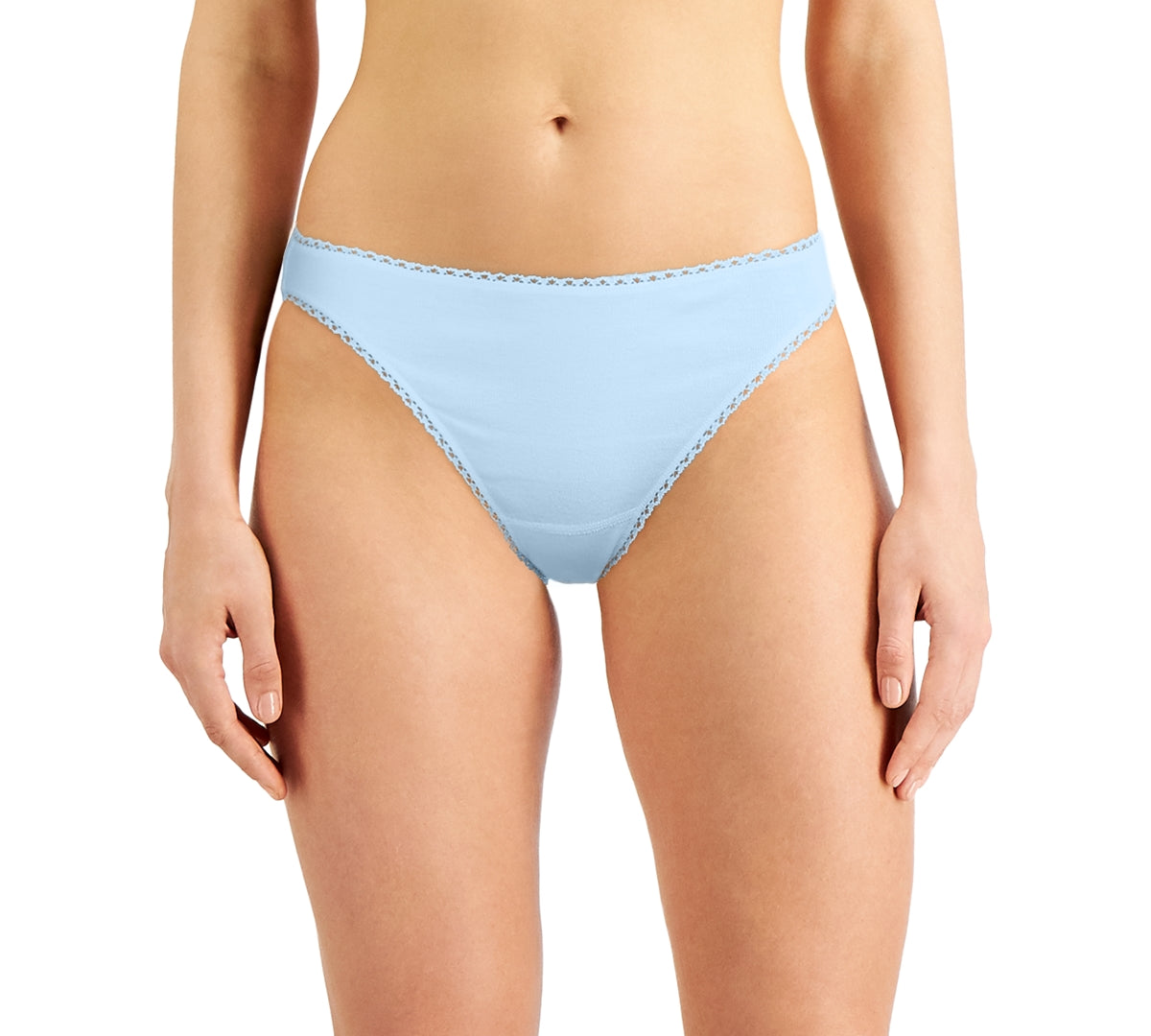 Charter Club everyday Cotton Bikini Underwear Airy Blue XL