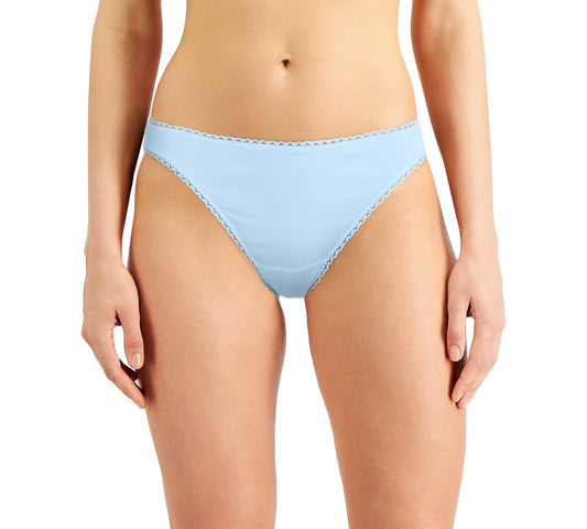 Charter Club everyday Cotton Bikini Underwear Airy Blue XL