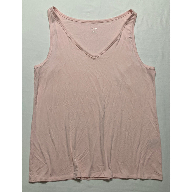 Alfani Ultra Soft Moda Only Tank Top Pink 2XL