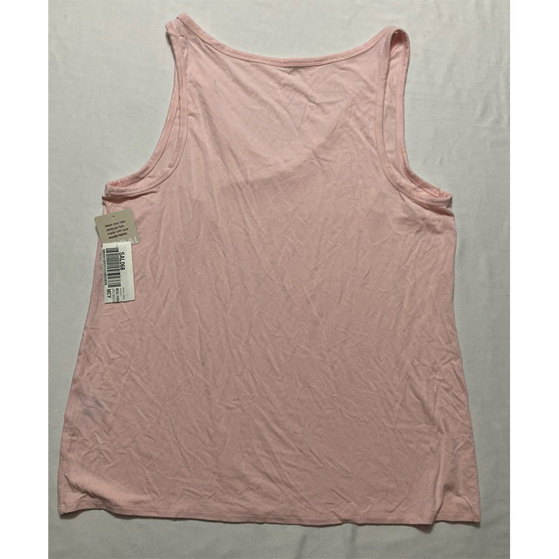 Alfani Ultra Soft Moda Only Tank Top Pink 2XL
