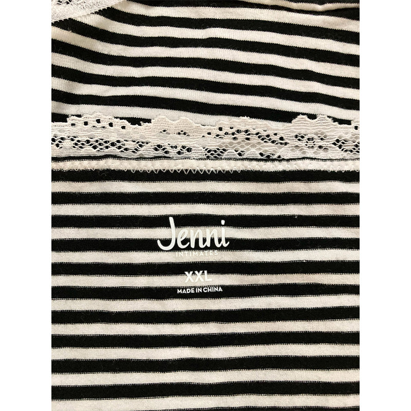 Jenni Lace Trim Hipster Underwear Feeder Stripe 2XL