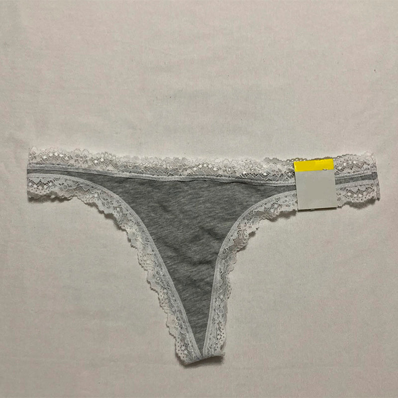 Jenni Lace-Trim Thong