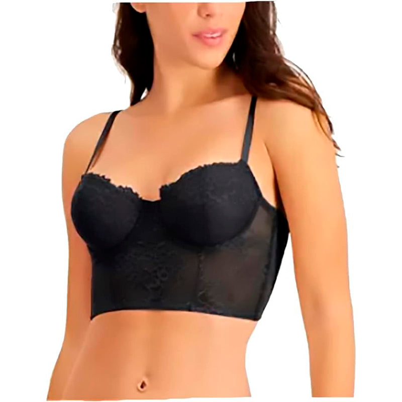 INC Lace Bustier Lingerie Black M