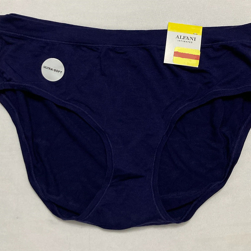 Alfani Ultra Soft Mix-and-Match Hipster Underwear Navy 2XL