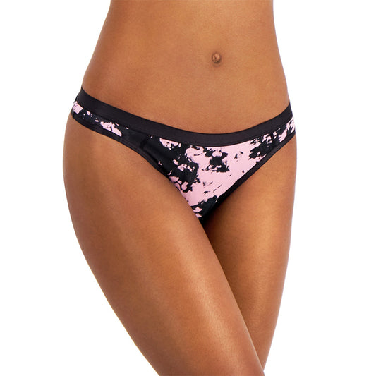 Jenni Women's Thong Pink Tiedye L
