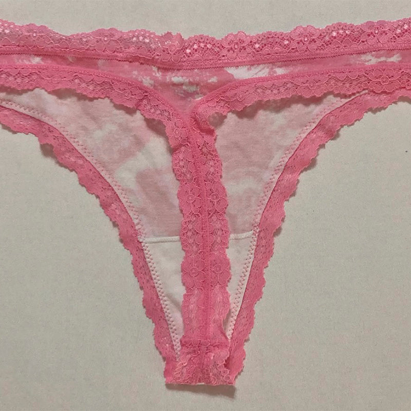 Jenni Lace-Trim Thong 3XL