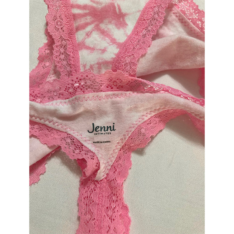 Jenni Lace-Trim Thong 3XL
