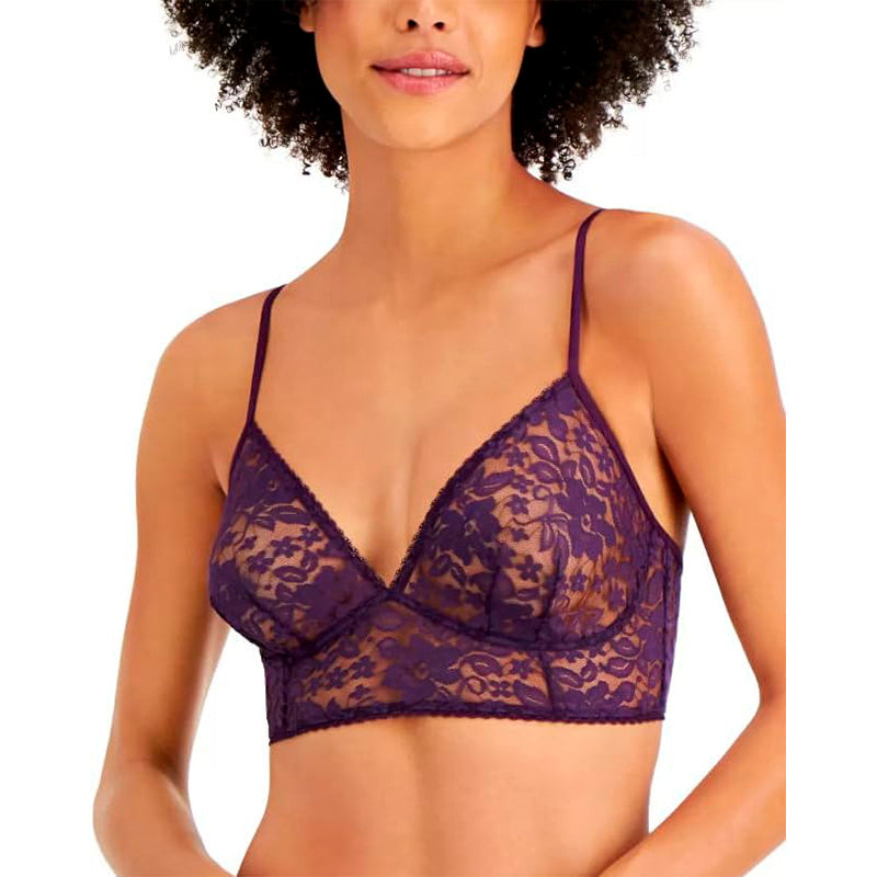 INC BRALETTE OPEN SWEATER GREY SWEATER S