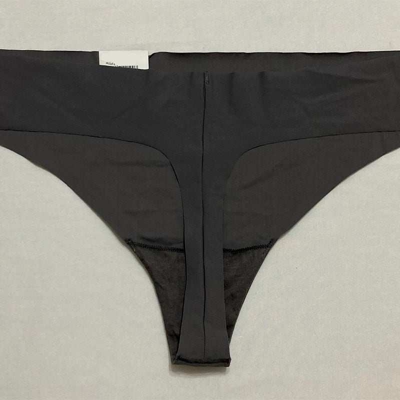 Alfani Laser-Cut Thong Underwear Tornado Grey XL