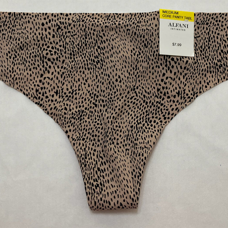 Alfani Laser-Cut Thong Cheetah M