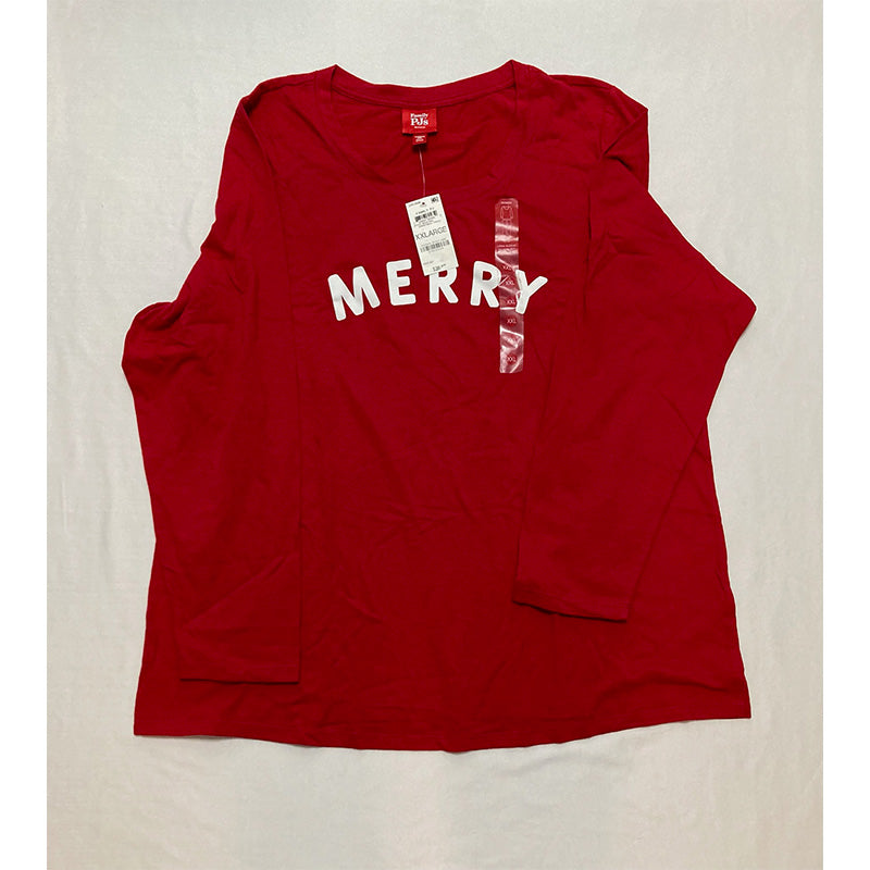 Family Pajamas Matching  Men's Kids & Pets Merry Christmas Family Pajama Set Red 2XL