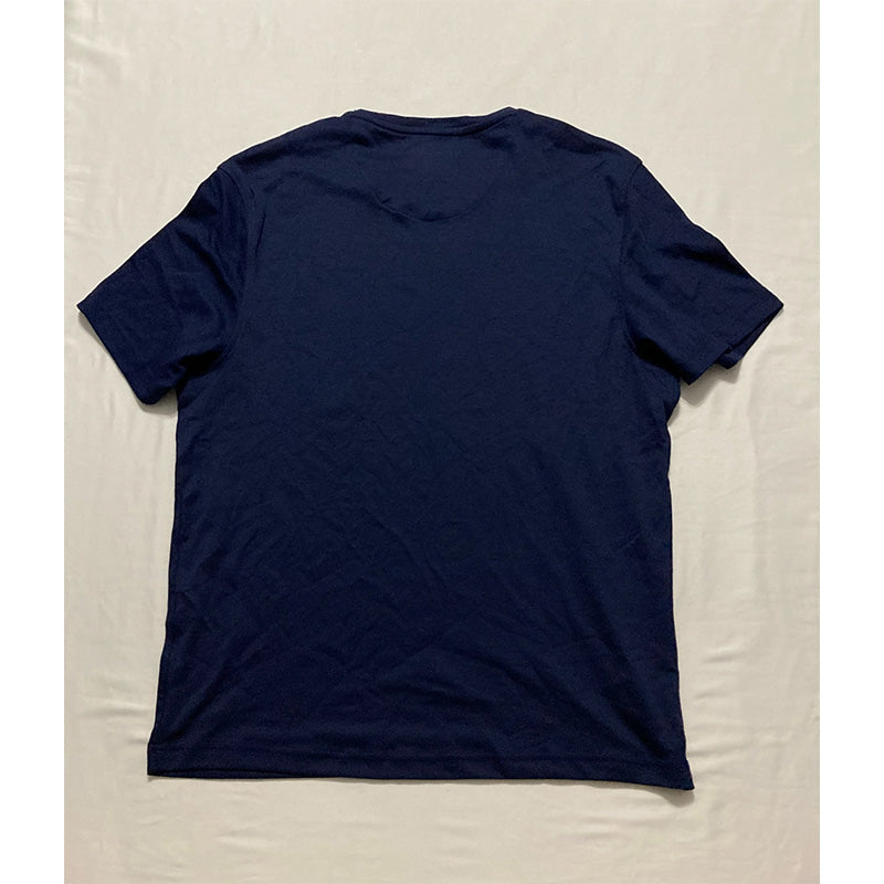 Alfani Men's Solid Supima Blend Crewneck T-Shirt Navy L
