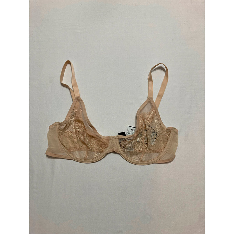 INC Underwire Lace Bra Latte XL