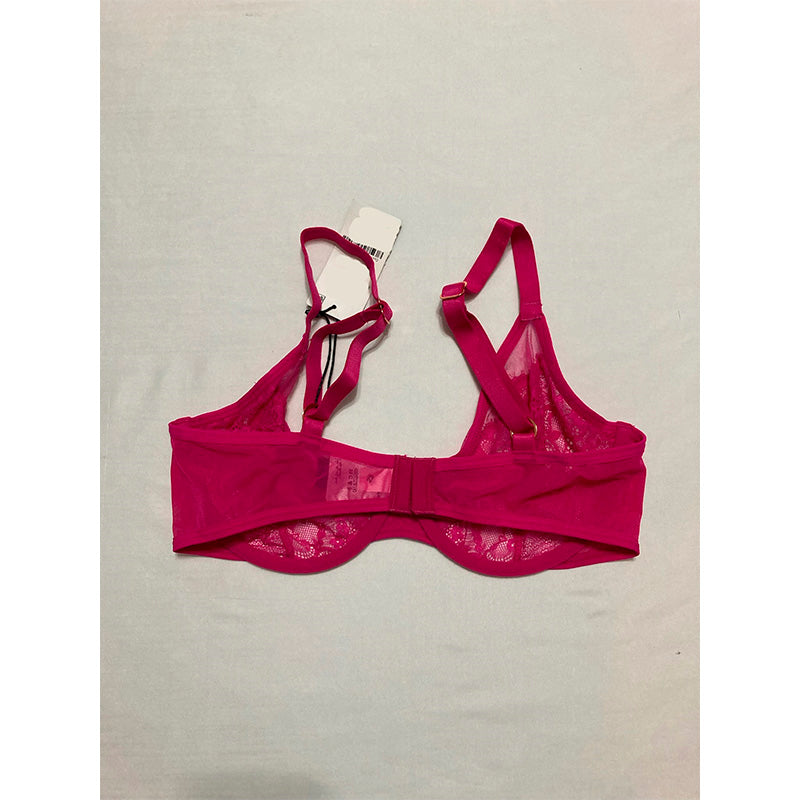 INC Underwire Lace Bra Jazzy Pink L